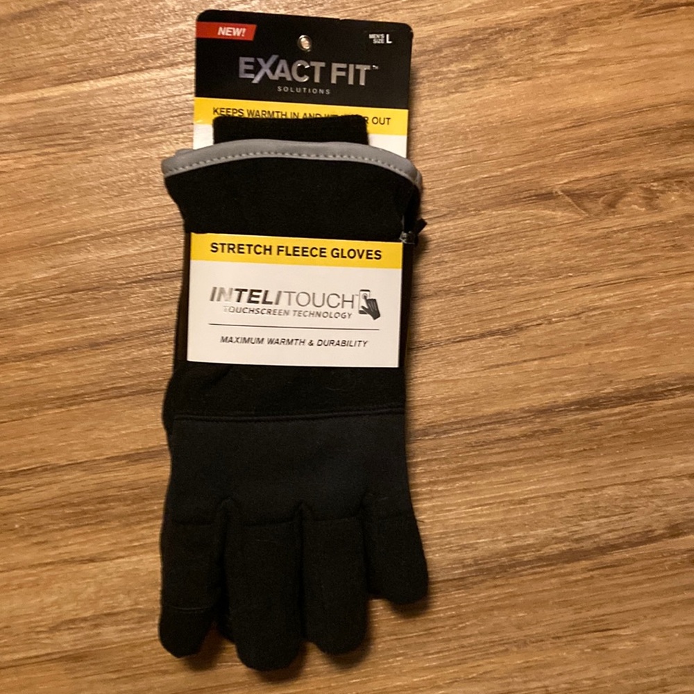 EXACT FIT stretch fleece gloves